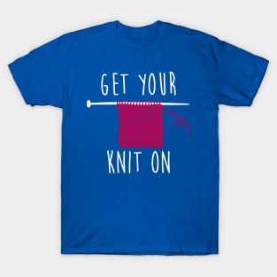 Get your knit on (white) T-Shirt